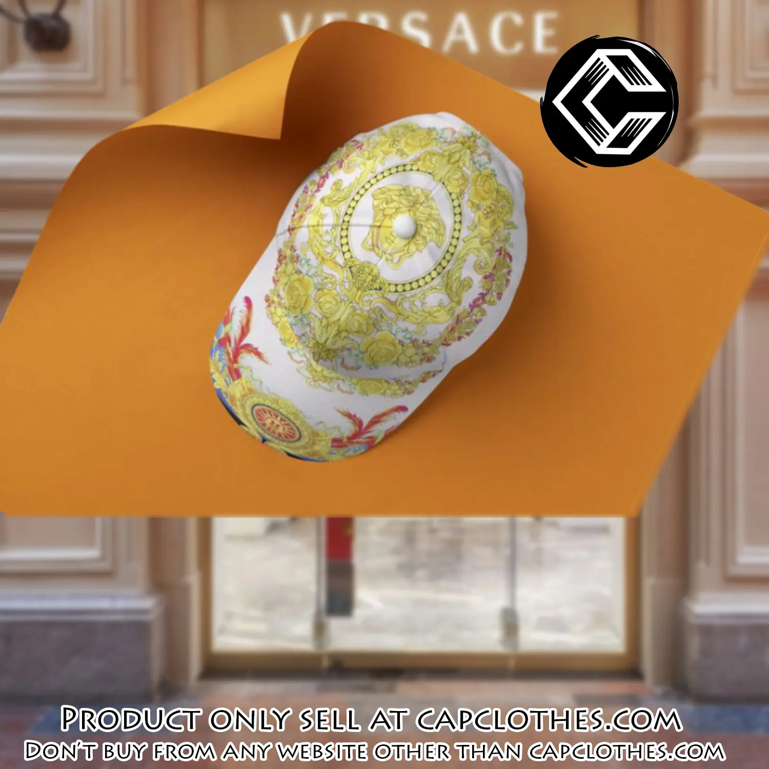 Versace luxury cap print 3d trending cap ctc1132 cc4538772